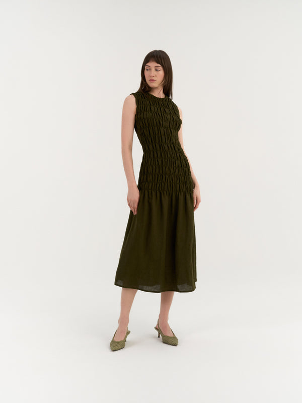 Valencia Robe Smockée