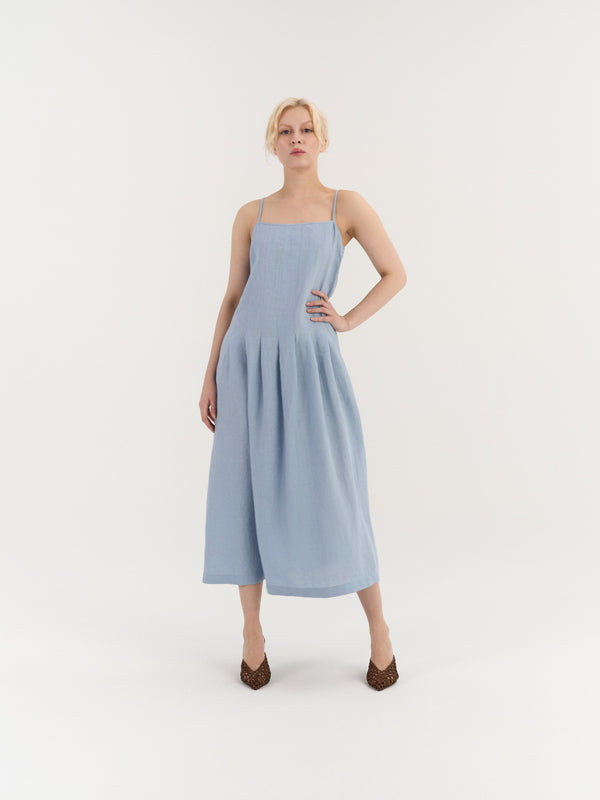 Sarah Pleated Dress