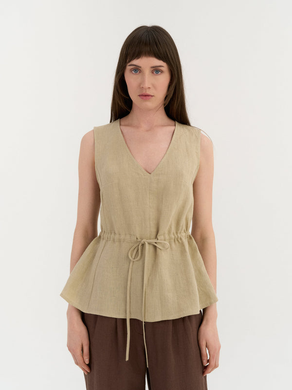 Odette Trekkoord Top