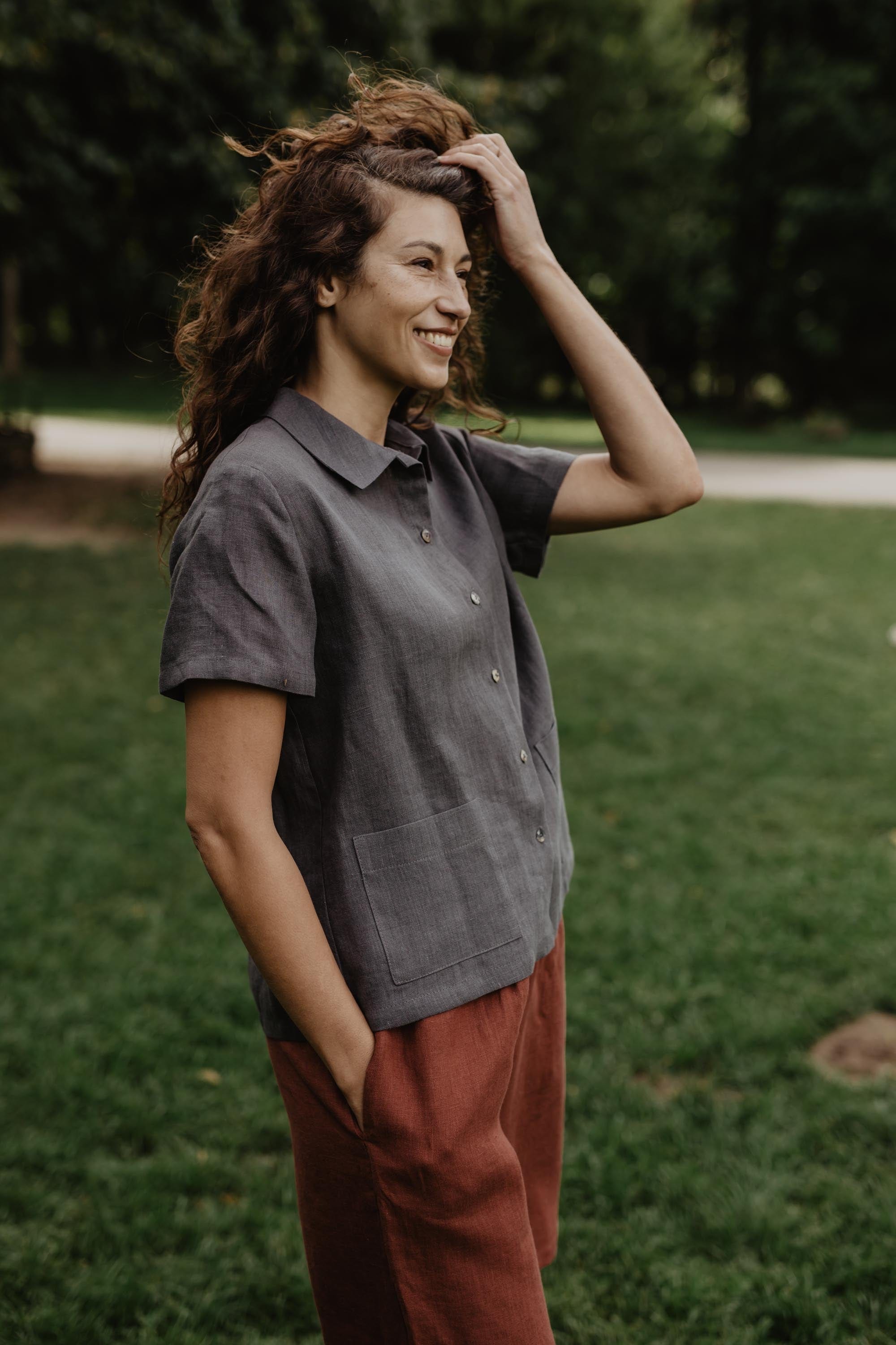Linen shirt SCARLETT | ARCHIVE SALE