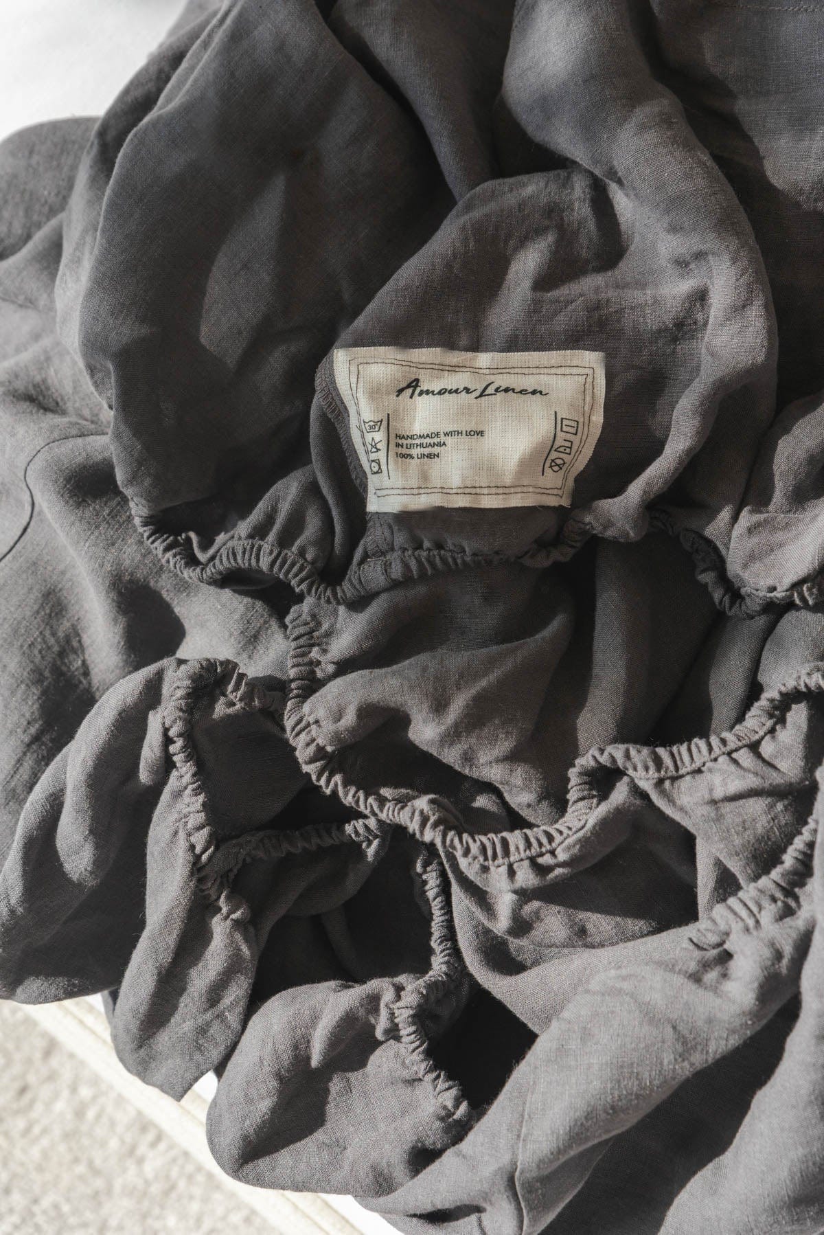 Linen fitted sheet | ARCHIVE SALE