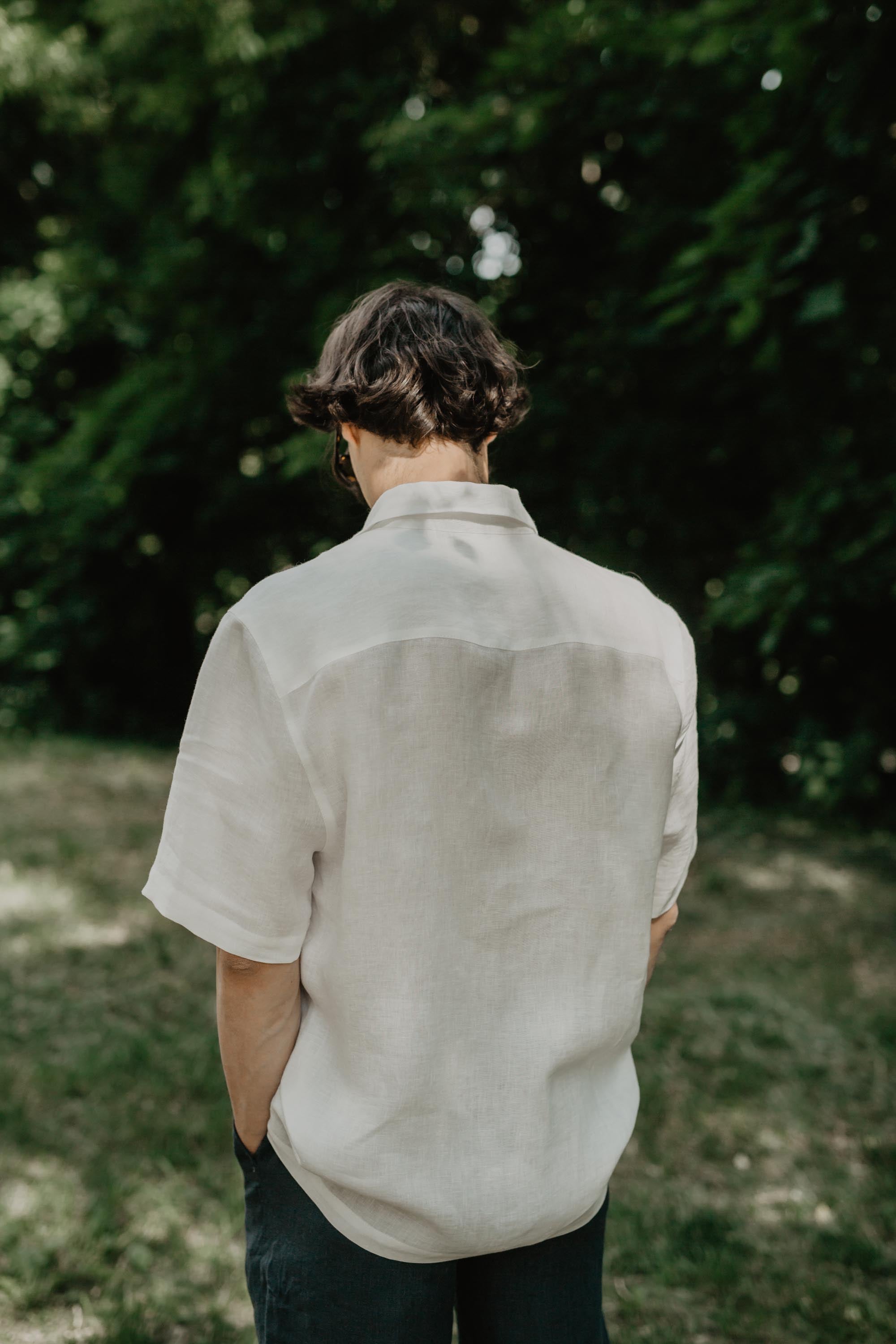 Oversized linen shirt MAGNUS | ARCHIVE SALE