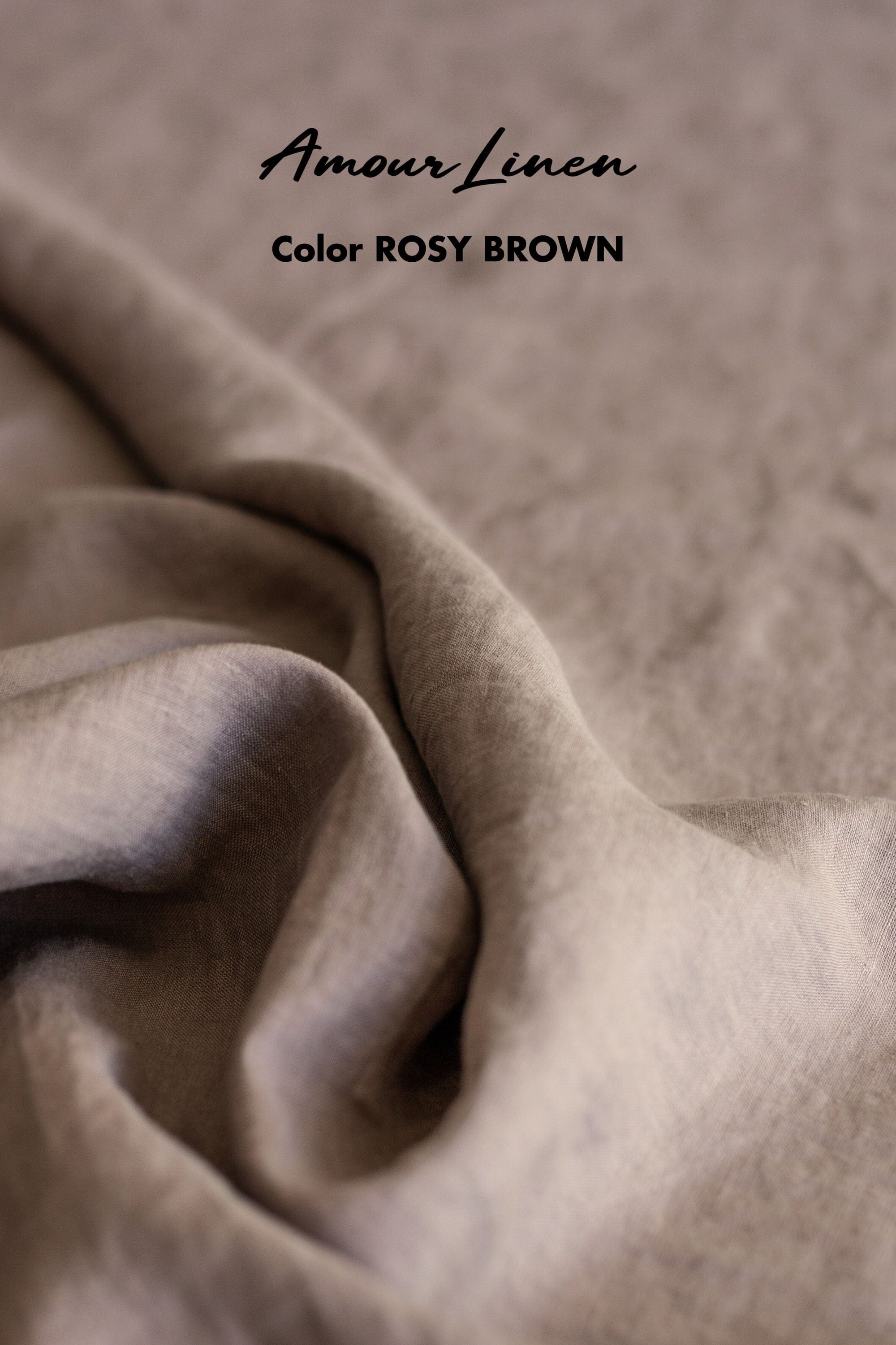 AmourLinen Linen top XS / Rosy Brown Mini linen crop top PIPPA XS Rosy Brown Mini linen crop top PIPPA XS Rosy Brown