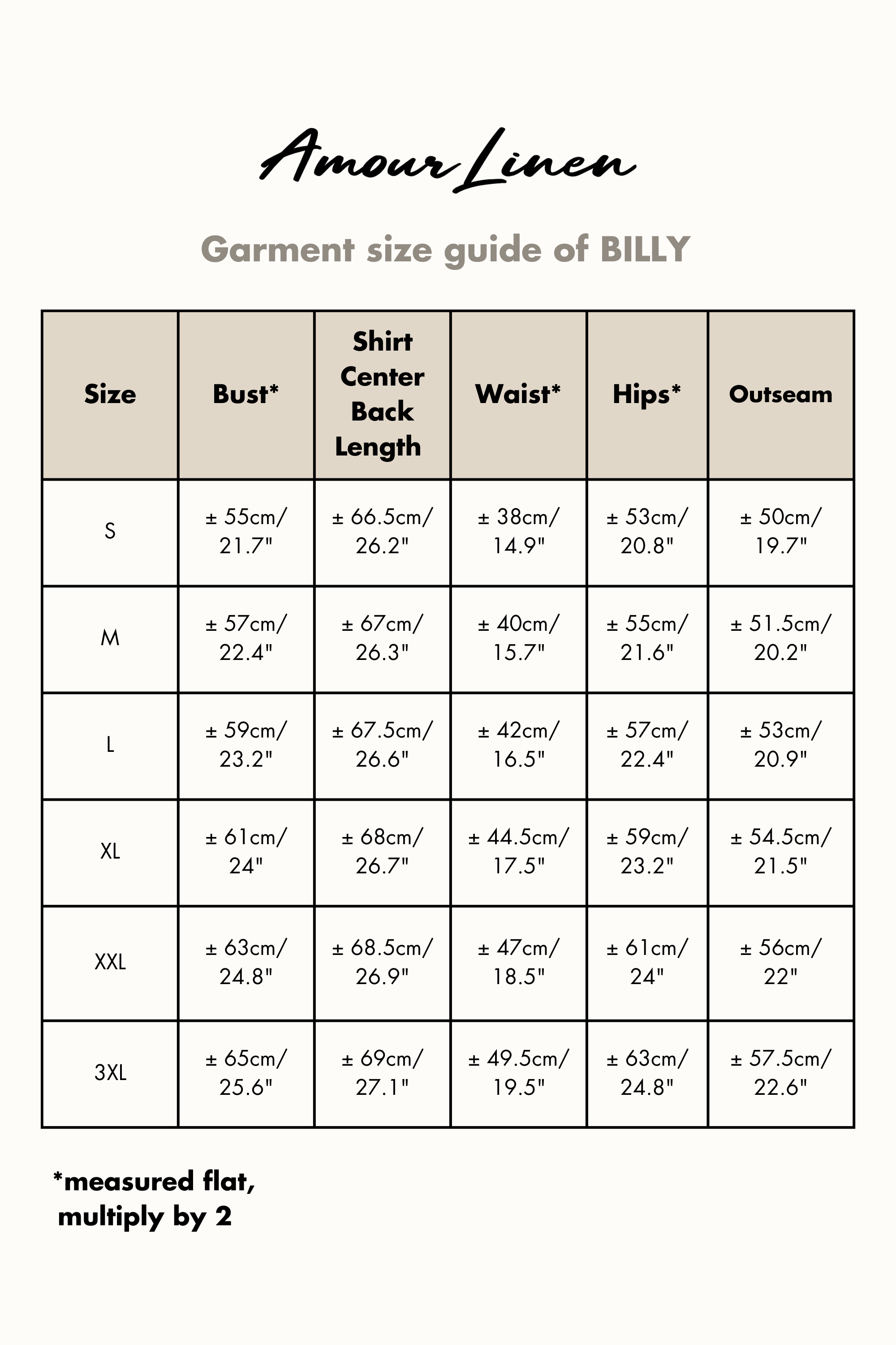 BILLY linnen pyjamaset | ARCHIEFVERKOOP