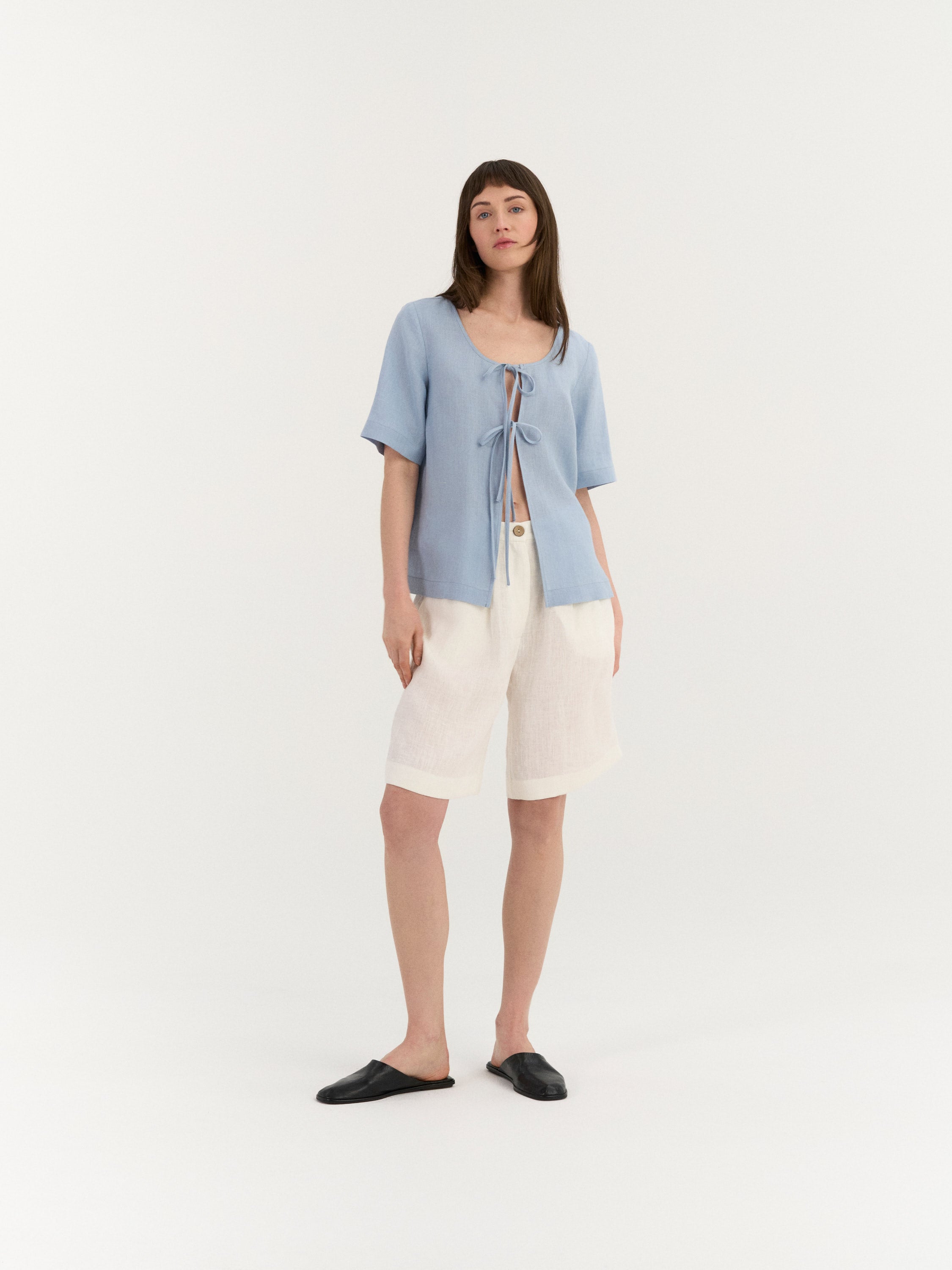 Vivien Tie Front Top