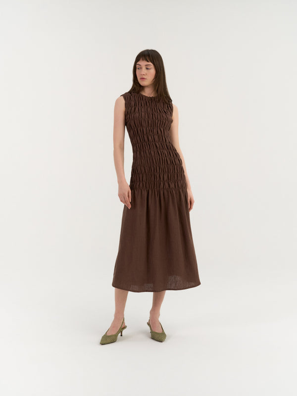 Valencia Robe Smockée