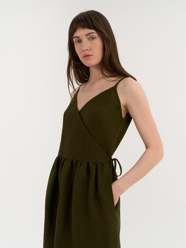 Luna Wrap Dress