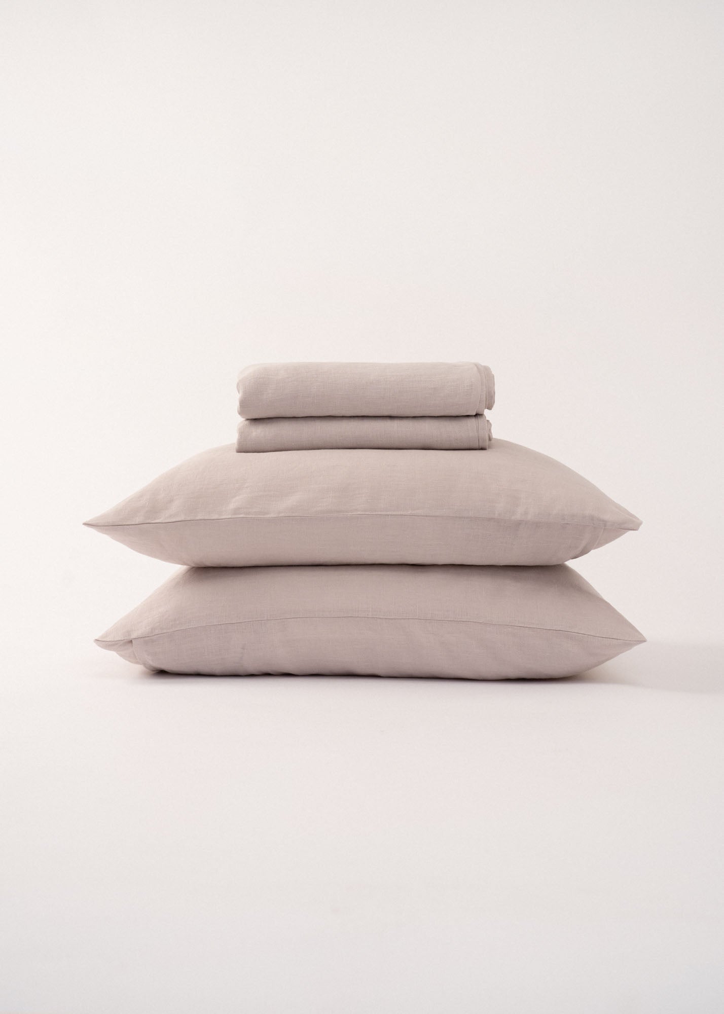 AmourLinen Linen sheets set Linen sheets set in Cream Linen sheets set in Cream