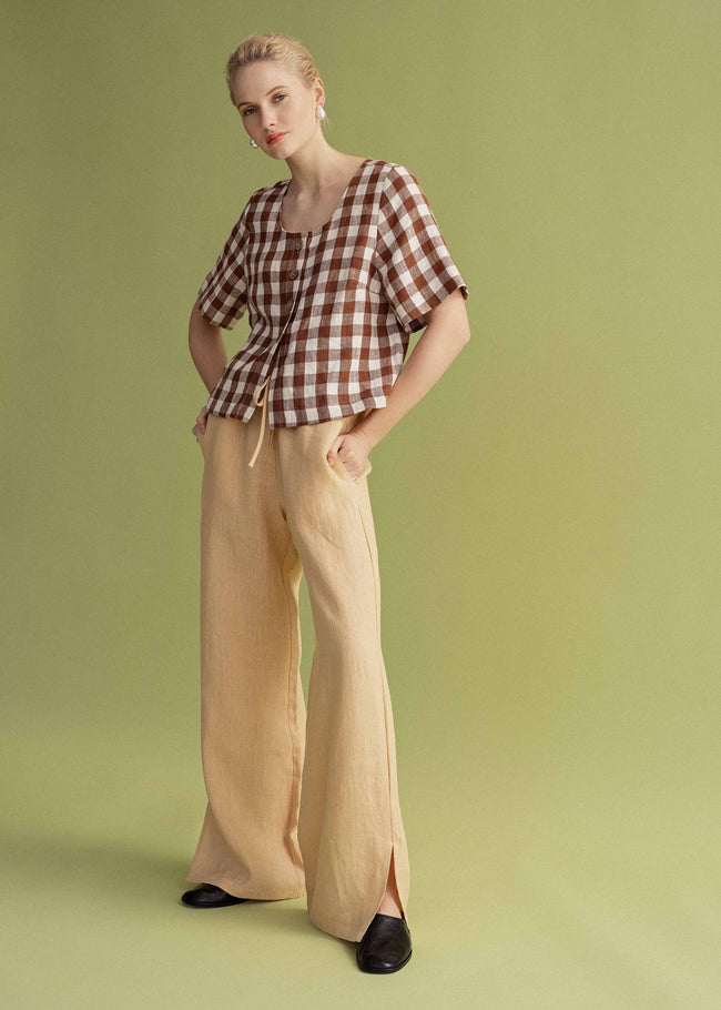 Leah Broek met Splitten