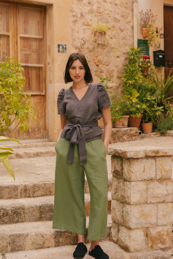 Elisa Wrap Top