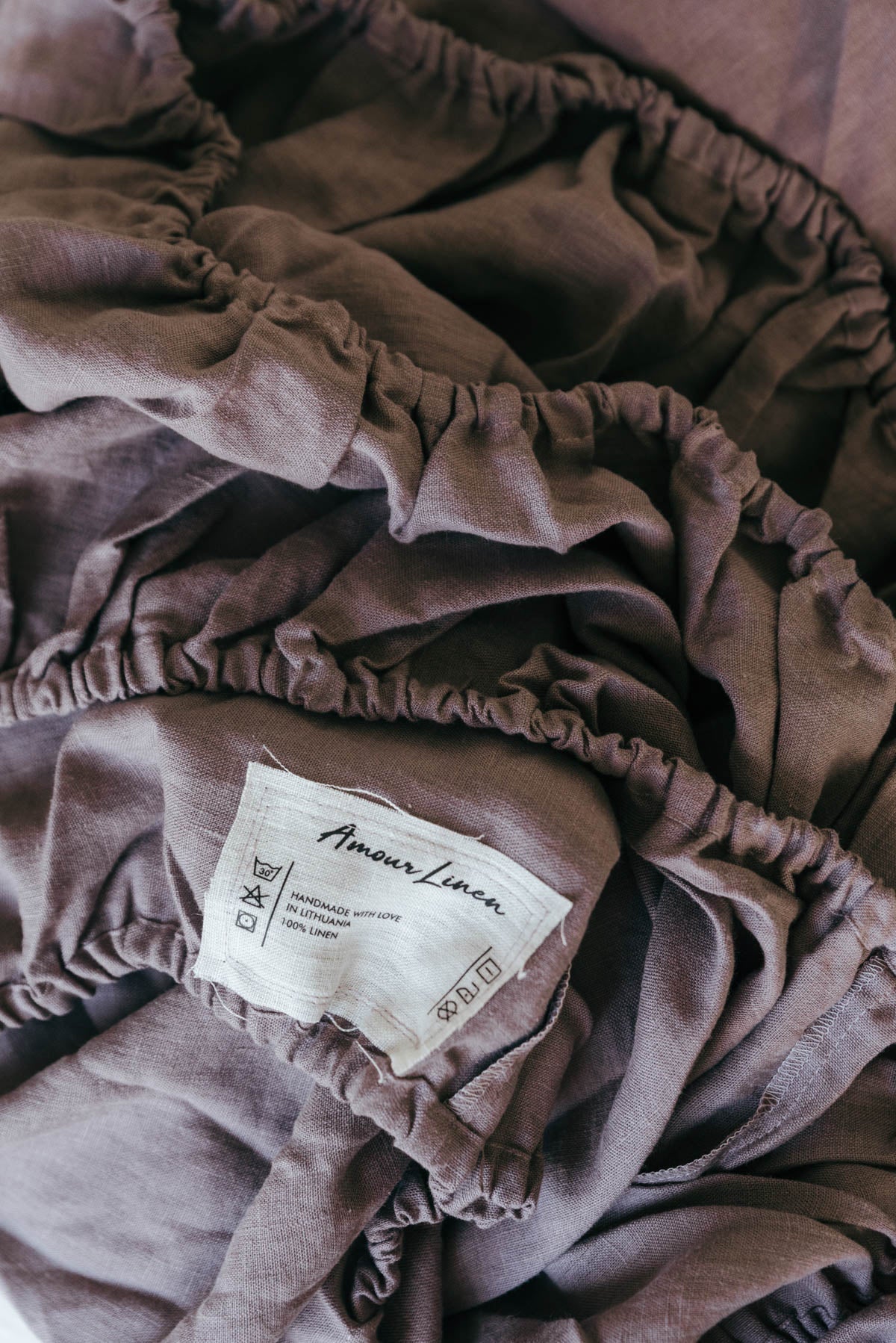 Linen fitted sheet | ARCHIVE SALE