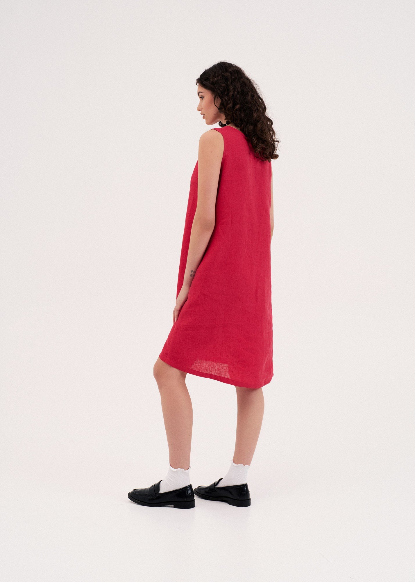 AmourLinen Linen dress Norah loose linen dress Norah loose linen dress