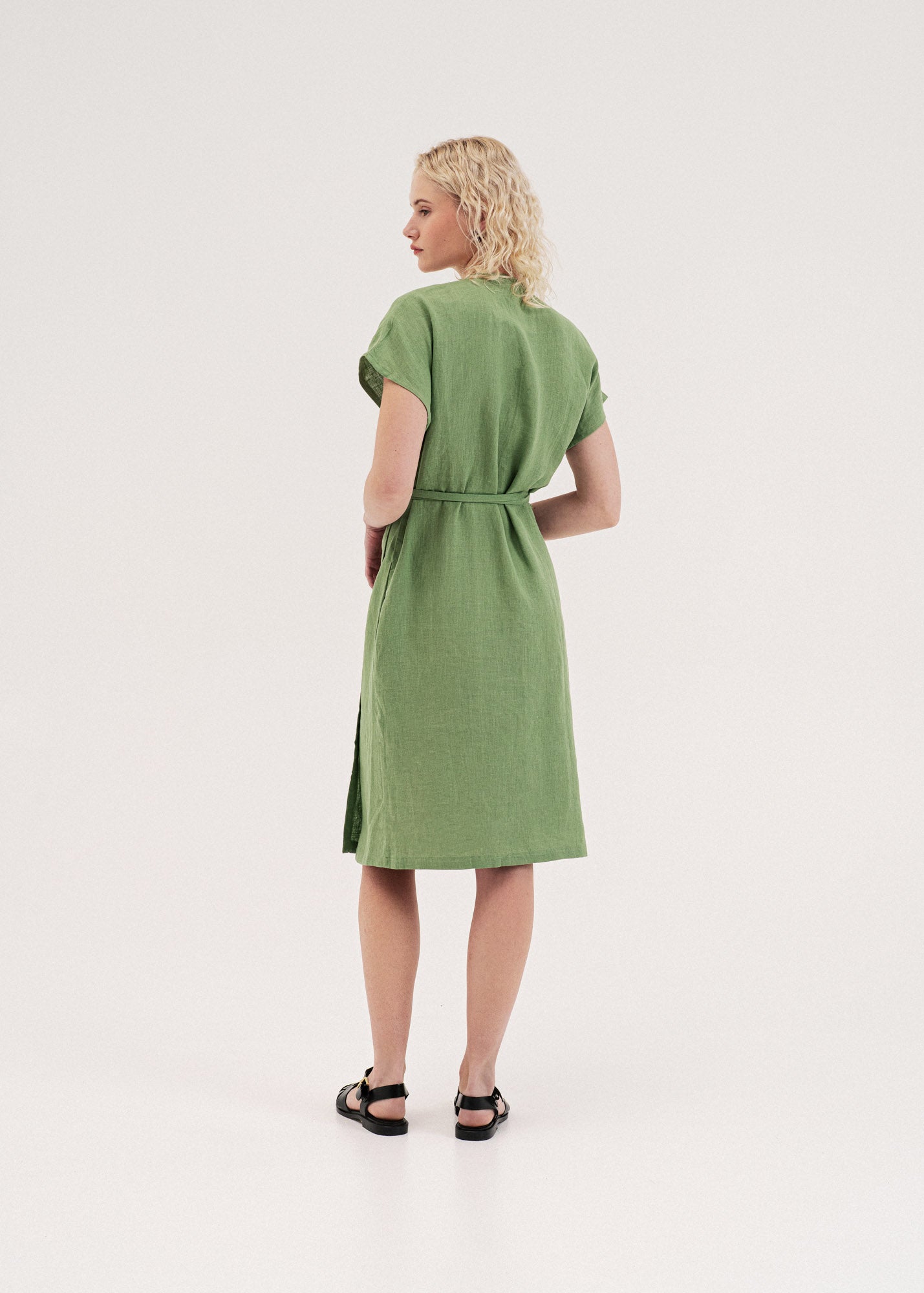 AmourLinen Linen skirt Linen wrap skirt IRIS Linen wrap skirt IRIS | AmourLinen | Linen Clothing