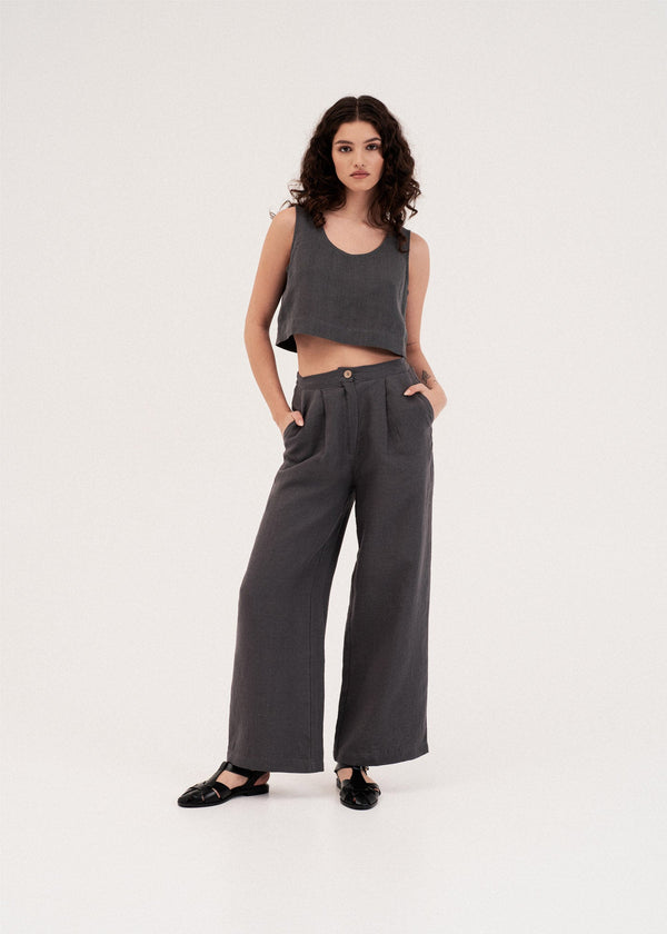 Lydia Klassieke Wijde Broek
