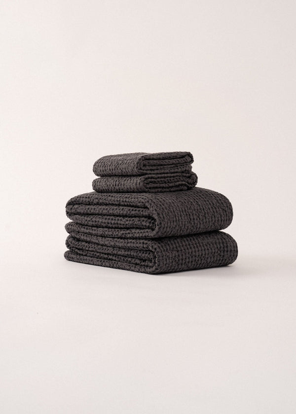 Ensemble de serviettes gaufrées