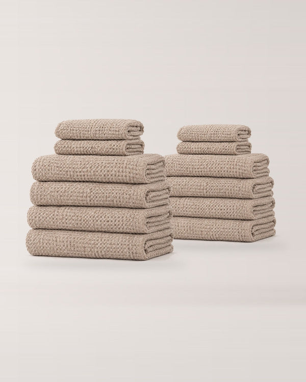 Waffle Towel Luxe Pack